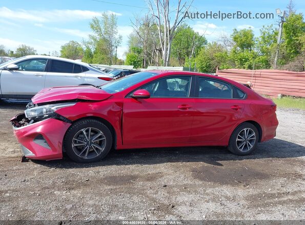 3KPF24AD3PE570833 2023 KIA FORTE Red Սալոնի 360 աստիճան տեսք