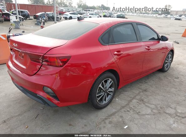 3KPF24AD3PE580634 2023 KIA FORTE Red Задня права чверть