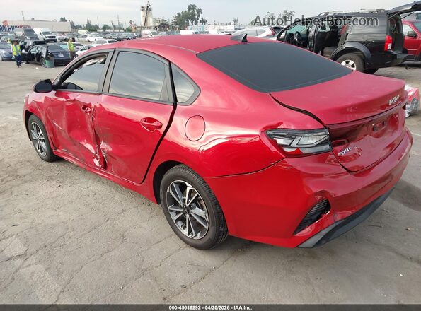 3KPF24AD3PE580634 2023 KIA FORTE Red Задня ліва чверть