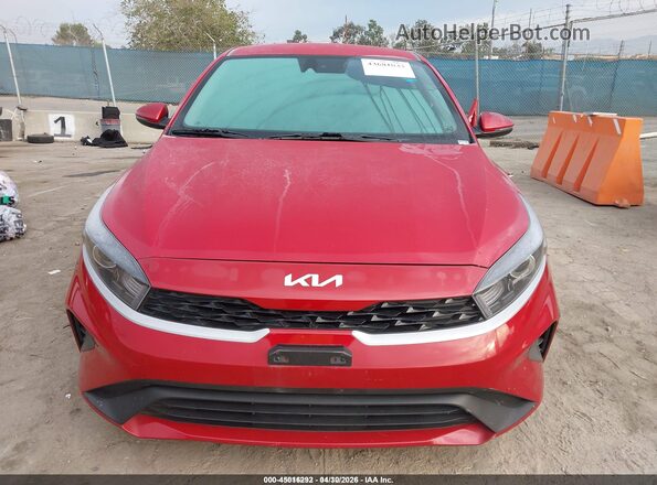 3KPF24AD3PE580634 2023 KIA FORTE Red Вид щитка приладів