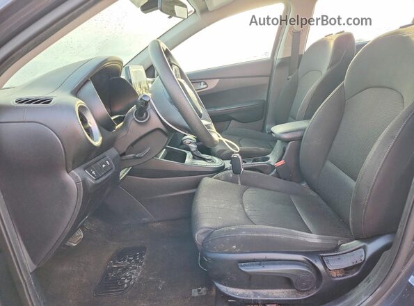 3KPF24AD4KE034160 2019 KIA FORTE Charcoal 