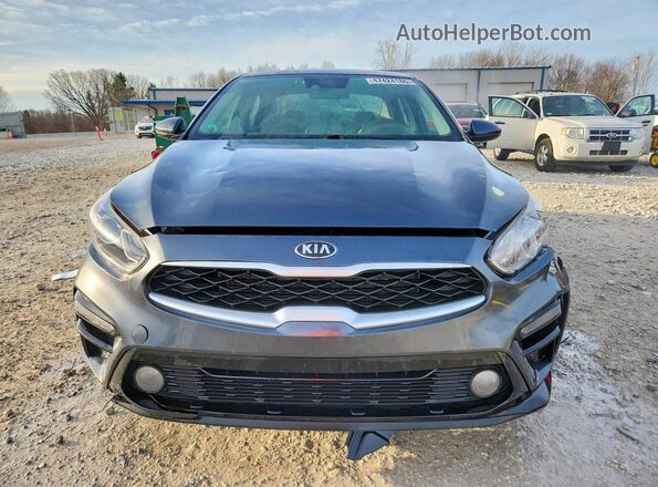 3KPF24AD4KE034160 2019 KIA FORTE Charcoal 