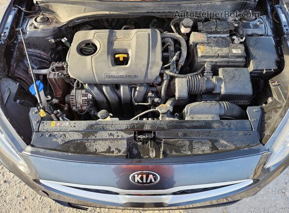 3KPF24AD4KE034160 2019 KIA FORTE Charcoal 