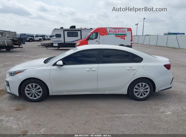 3KPF24AD4LE191110 2020 KIA FORTE White 360 interior view