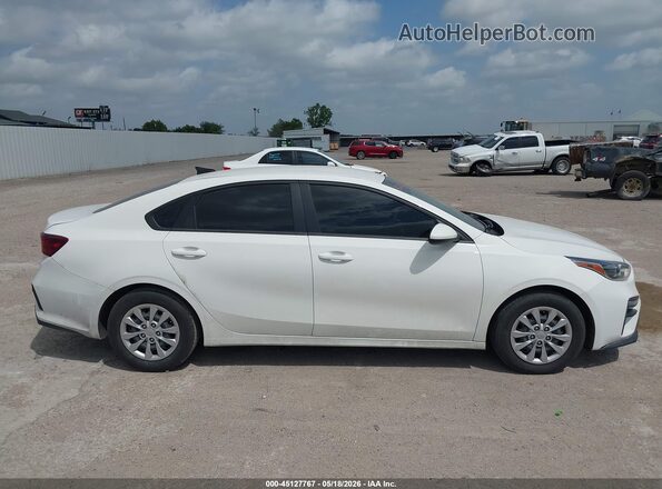 3KPF24AD4LE191110 2020 KIA FORTE White Rear interior view