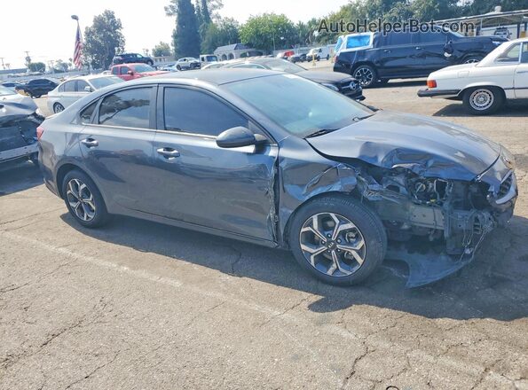 3KPF24AD4ME278085 2021 KIA FORTE Gray Delantero derecho