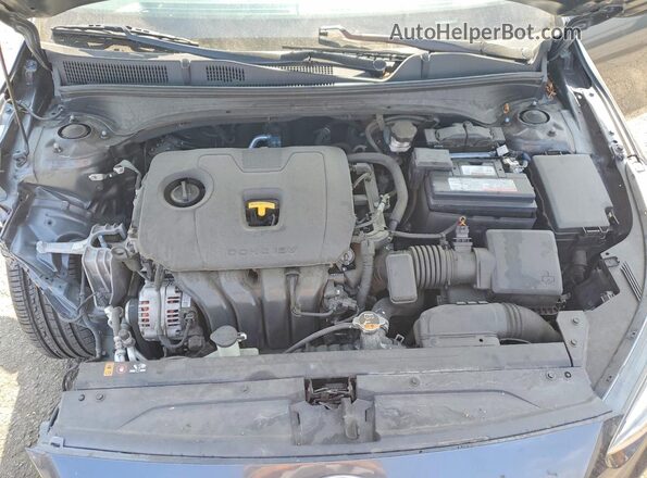 3KPF24AD4ME278085 2021 KIA FORTE Gray Vista interior trasera