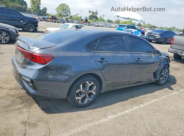 3KPF24AD4ME278085 2021 KIA FORTE Gray Trasero derecho