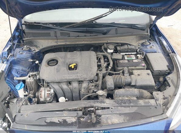 3KPF24AD4ME370197 2021 KIA FORTE Blue Հետևի տեսք