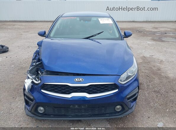 3KPF24AD4ME370197 2021 KIA FORTE Blue Սարքավորումների վահանակի տեսք