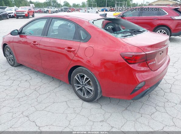 3KPF24AD4NE436944 2022 KIA FORTE Red Հետևի ձախ