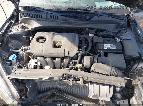 3KPF24AD4PE589844 2023 KIA FORTE Gray Widok z tyłu