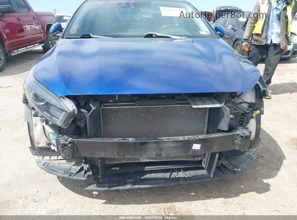 3KPF24AD4PE681990 2023 KIA FORTE Blue Դիմացի տեսք