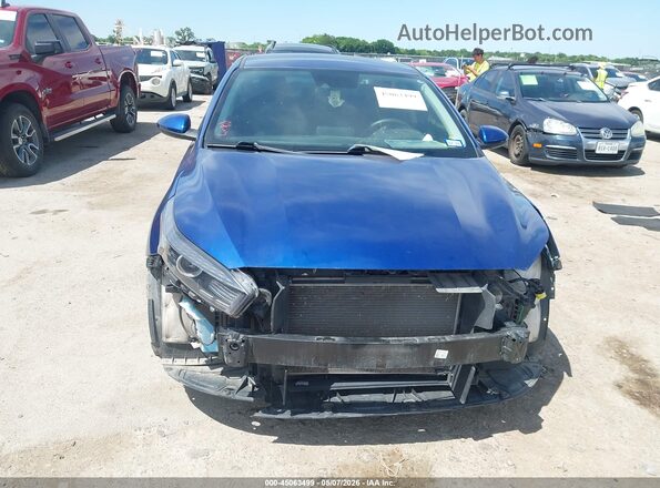 3KPF24AD4PE681990 2023 KIA FORTE Blue Սարքավորումների վահանակի տեսք