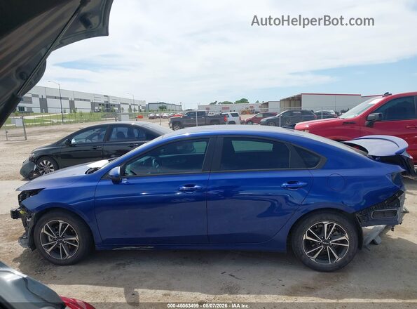 3KPF24AD4PE681990 2023 KIA FORTE Blue Սալոնի 360 աստիճան տեսք