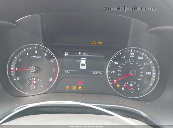 3KPF24AD4RE752561 2024 KIA FORTE Red უკანა სავარძლების ხედი