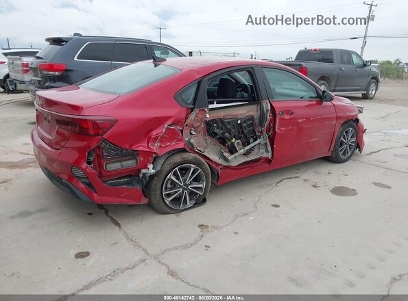 3KPF24AD4RE752561 2024 KIA FORTE Red უკანა მარჯვენა