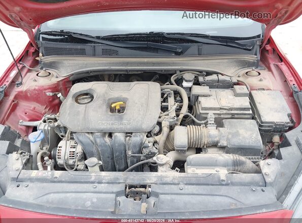 3KPF24AD4RE752561 2024 KIA FORTE Red უკანა ხედი
