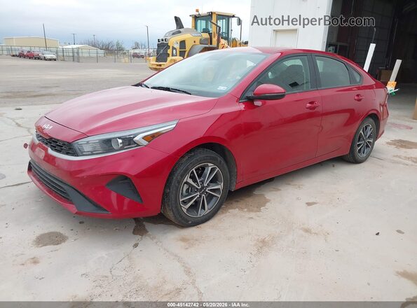 3KPF24AD4RE752561 2024 KIA FORTE Red წინა მარცხენა ხედი სამი მეოთხედიდან
