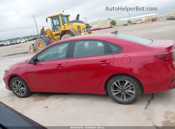 3KPF24AD4RE752561 2024 KIA FORTE Red სალონის 360-გრადუსიანი ხედი