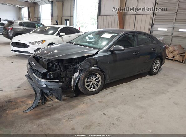 3KPF24AD4RE769988 2024 KIA FORTE Gray Առջևի ձախ երեք քառորդ տեսարան