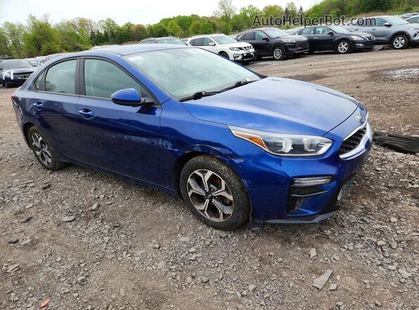 3KPF24AD5KE060900 2019 KIA FORTE Blue 