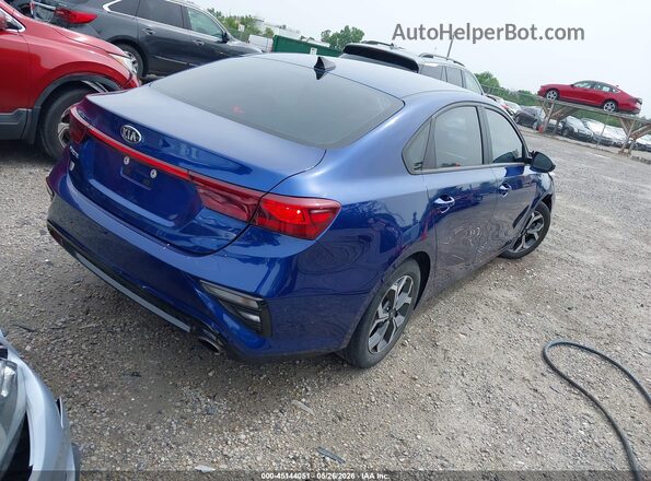 3KPF24AD5ME324748 2021 KIA FORTE Blue Trasero derecho