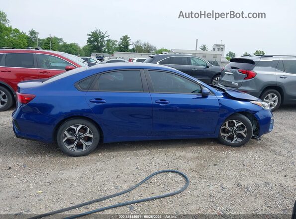 3KPF24AD5ME324748 2021 KIA FORTE Blue Vista interior trasera