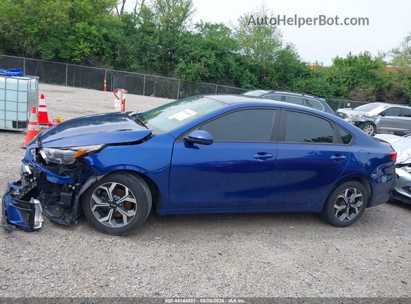 3KPF24AD5ME324748 2021 KIA FORTE Blue Vista interior de 360 grados