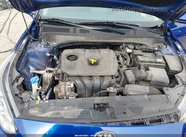 3KPF24AD5ME324748 2021 KIA FORTE Blue Vista trasera
