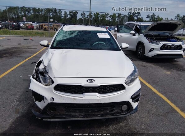 3KPF24AD5ME345244 2021 KIA FORTE White Սարքավորումների վահանակի տեսք