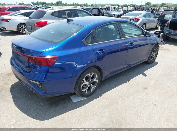 3KPF24AD5ME360150 2021 KIA FORTE Blue Rear right