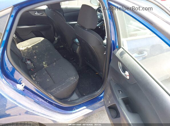 3KPF24AD5ME360150 2021 KIA FORTE Blue VIN sticker view