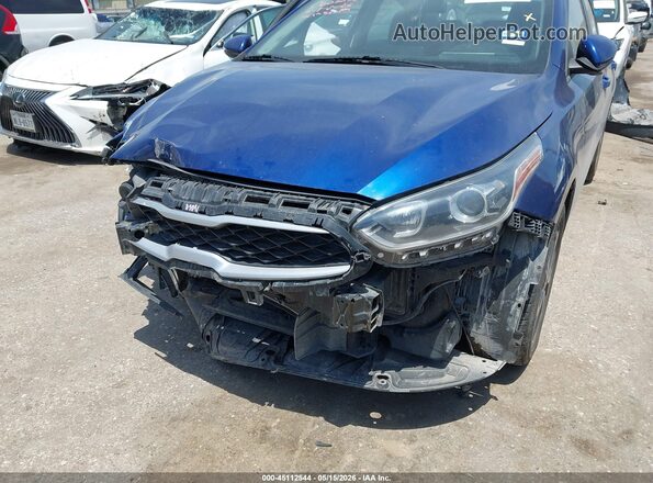 3KPF24AD5ME360150 2021 KIA FORTE Blue Front view