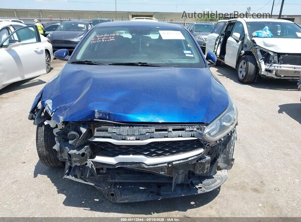 3KPF24AD5ME360150 2021 KIA FORTE Blue Rear interior view