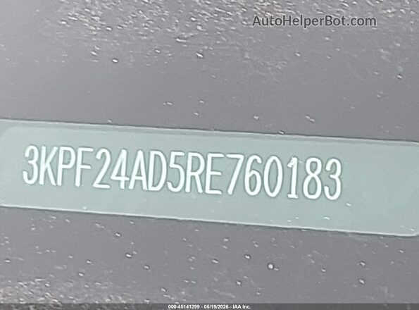 3KPF24AD5RE760183 2024 KIA FORTE Gray 