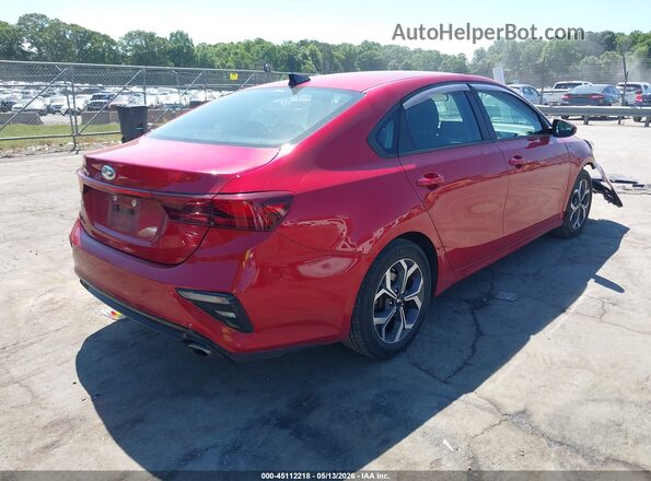 3KPF24AD6KE065832 2019 KIA FORTE Red Trasero derecho