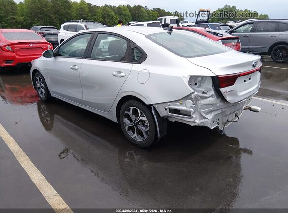 3KPF24AD6LE147948 2020 KIA FORTE Silver Trasero izquierdo