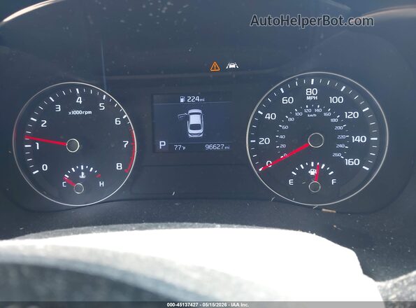 3KPF24AD6LE198186 2020 KIA FORTE Black Widok tylnych siedzeń