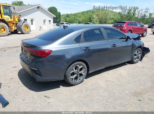 3KPF24AD6LE198186 2020 KIA FORTE Black Tył prawy