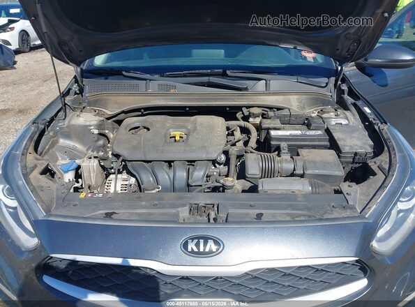 3KPF24AD6LE225418 2020 KIA FORTE Gray უკანა ხედი