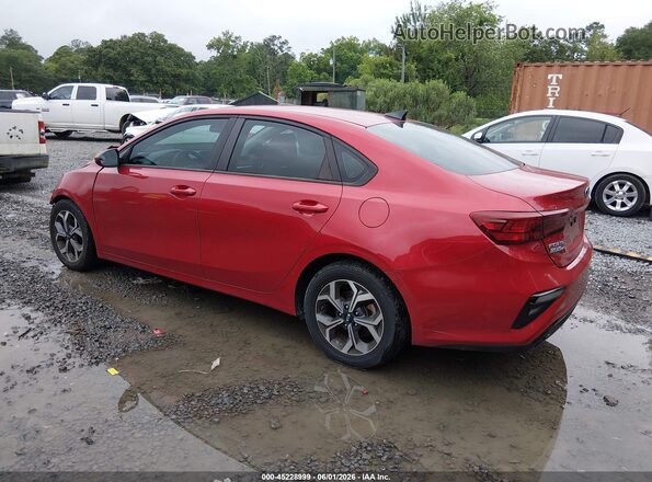 3KPF24AD6ME285586 2021 KIA FORTE Red Задня ліва чверть