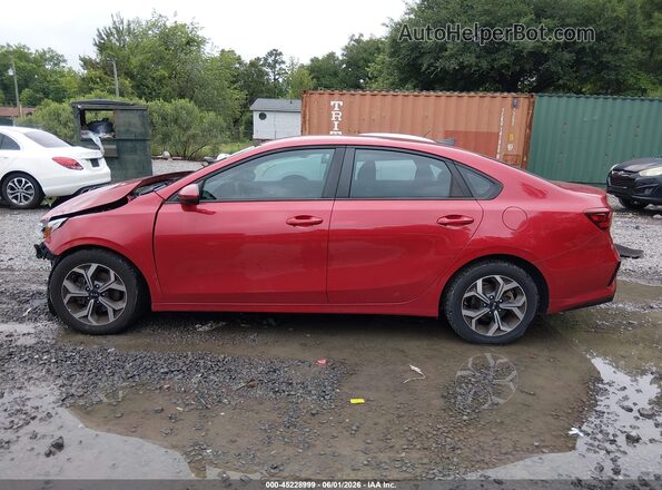3KPF24AD6ME285586 2021 KIA FORTE Red Панорамний вид салону 360°