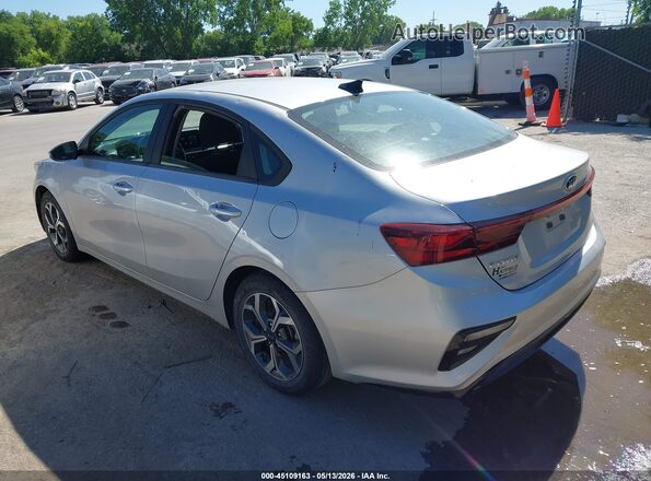 3KPF24AD6ME378107 2021 KIA FORTE Silver Tył lewy
