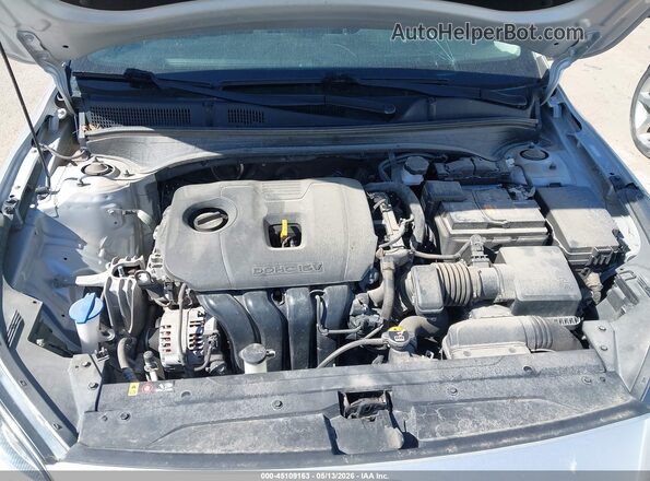 3KPF24AD6ME378107 2021 KIA FORTE Silver Widok z tyłu
