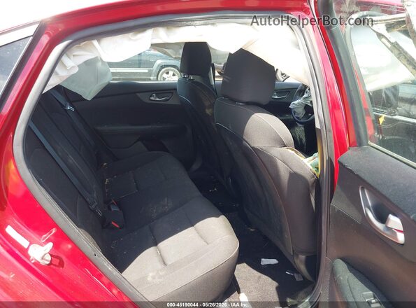 3KPF24AD7KE077150 2019 KIA FORTE Red VIN sticker view