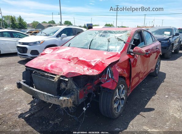 3KPF24AD7KE077150 2019 KIA FORTE Red 