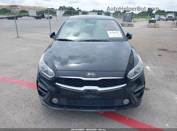 3KPF24AD7KE084132 2019 KIA FORTE Black Vista del cuadro de instrumentos