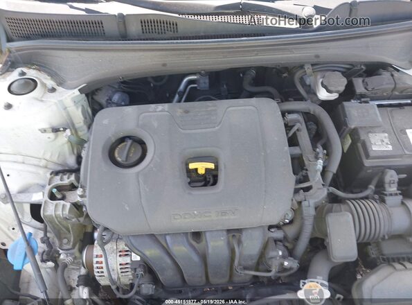 3KPF24AD7ME302590 2021 KIA FORTE White უკანა ხედი