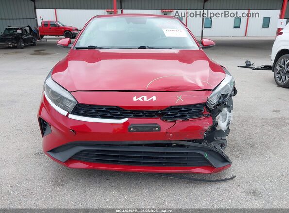 3KPF24AD7NE443192 2022 KIA FORTE Красный Вид щитка приборов